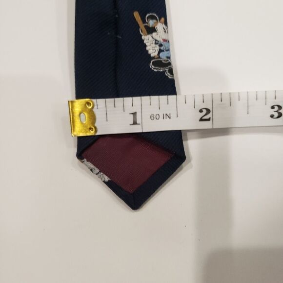 Vintage Mickey Mouse Base ball Tie - Picture 9 of 9